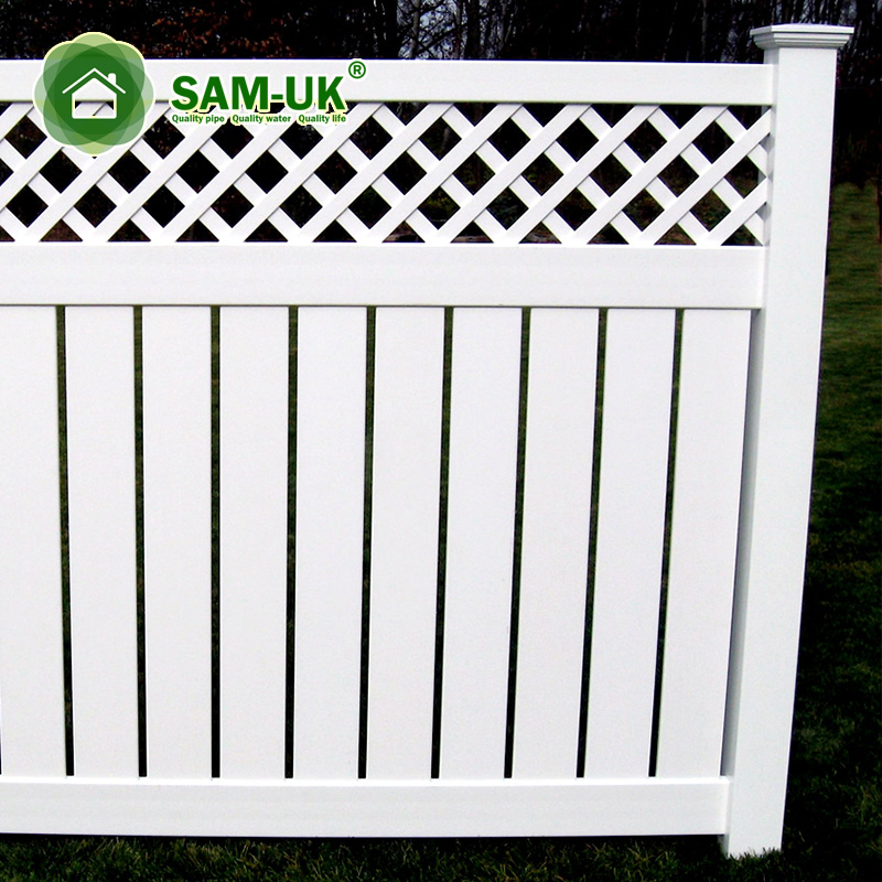 Plastic Fence Panel 6x8 Ft Pvc Vinyl Privacy Fence Panels