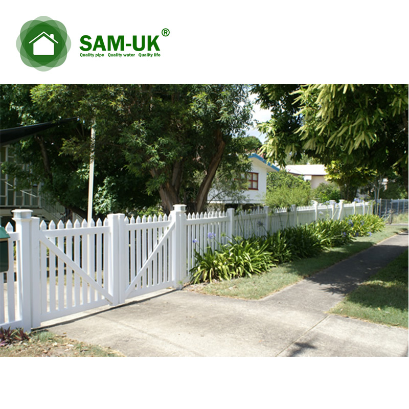 8 Foot Picket Fence Rolling Gate for Car