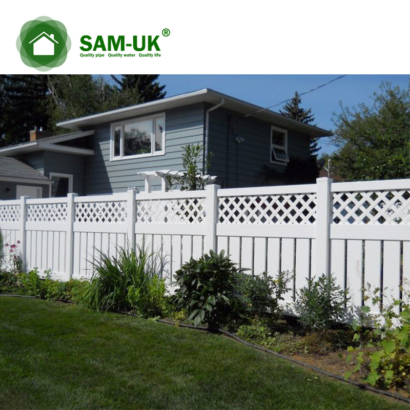 Plastic Fence Panel 6X8 Ft Pvc Vinyl Privacy Fence Panels