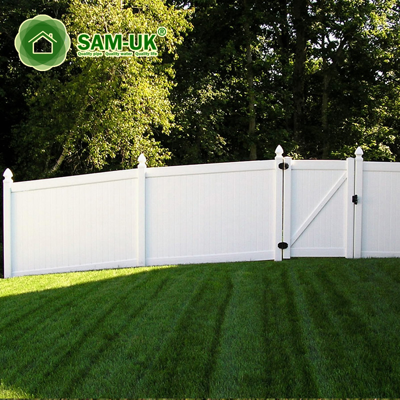 Free Maintenance Uv Protection Used Vinyl Fence For Sale Privacy