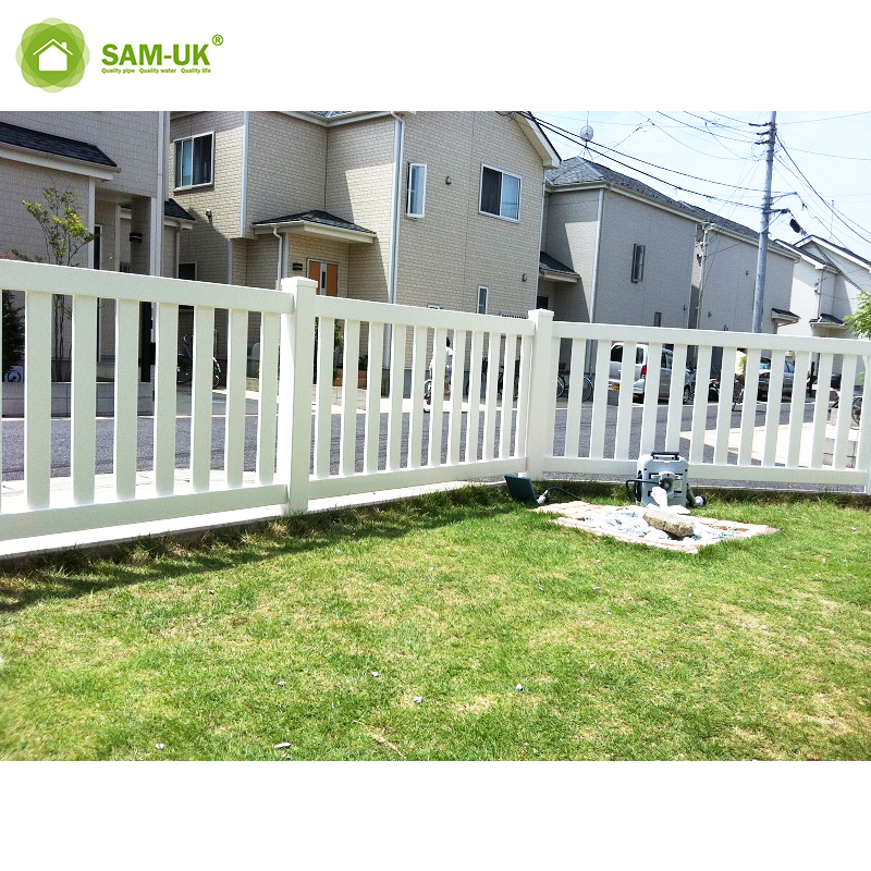 Vinyl Slats Panel Privacy Fence Pvc Plastic Picket Fence